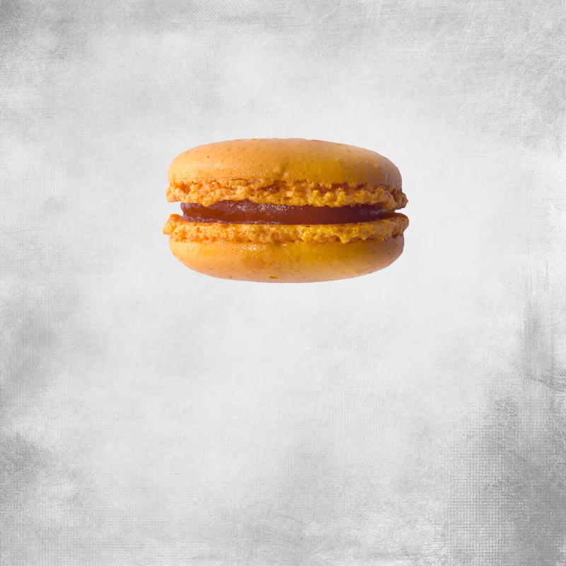 Macaron fruits de la passion